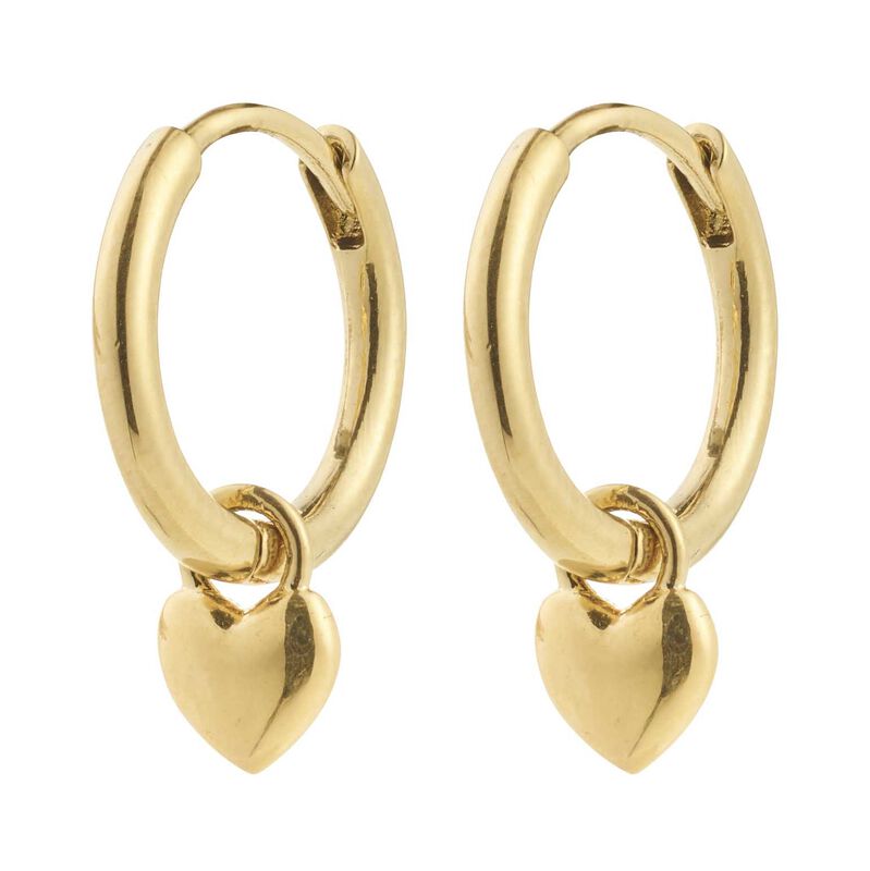 Pilgrim Alaia Recycled Earrings - Gold Plated image number 0